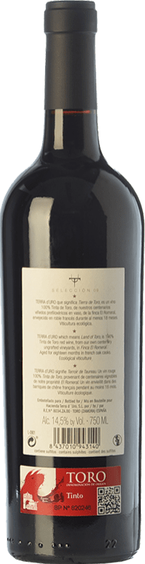 19,95 € Free Shipping | Red wine Terra d'Uro Selección Crianza D.O. Toro Castilla y León Spain Tinta de Toro Bottle 75 cl