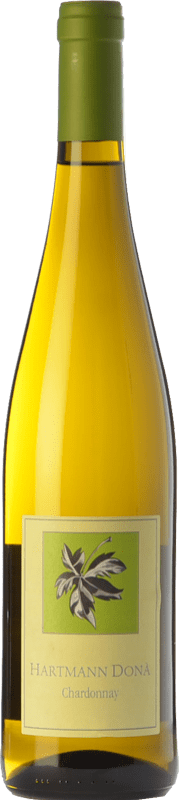 Envoi gratuit | Vin blanc Hartmann Donà D.O.C. Alto Adige Trentin-Haut-Adige Italie Chardonnay 75 cl