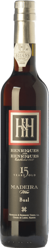 Spedizione Gratuita | Vino Liquoroso H&H Henriques & Henriques 15 I.G. Madeira Madera Portogallo Boal Bottiglia Medium 50 cl