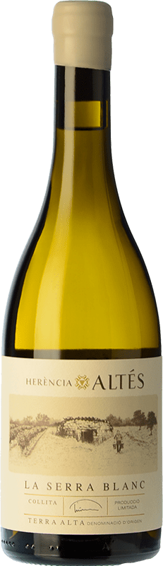 29,95 € Free Shipping | White wine Herència Altés La Serra Blanc Crianza D.O. Terra Alta Catalonia Spain Grenache White Bottle 75 cl