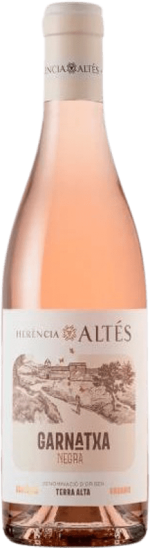 7,95 € Free Shipping | Rosé wine Herència Altés Rosat Negra D.O. Terra Alta Catalonia Spain Grenache Bottle 75 cl