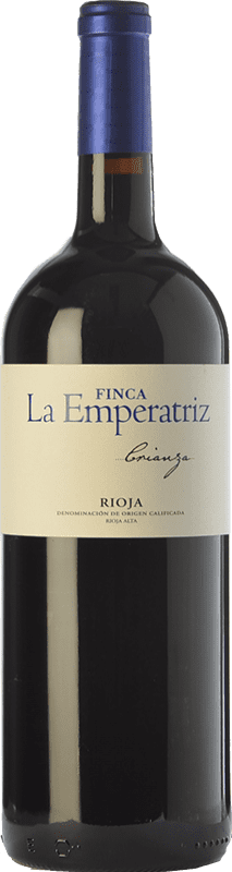 9,95 € Free Shipping | Red wine Hernáiz Finca La Emperatriz Crianza D.O.Ca. Rioja The Rioja Spain Tempranillo, Grenache, Viura Magnum Bottle 1,5 L