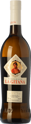 Kostenloser Versand | Likörwein La Gitana D.O. Manzanilla-Sanlúcar de Barrameda Andalusien Spanien Palomino Fino 75 cl