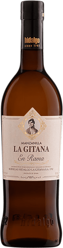 14,95 € | Verstärkter Wein La Gitana Manzanilla en Rama D.O. Manzanilla-Sanlúcar de Barrameda Andalusien Spanien Palomino Fino 75 cl