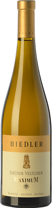 54,95 € | Vin blanc Hiedler Maximun Crianza I.G. Kamptal Kamptal Autriche Grüner Veltliner 75 cl