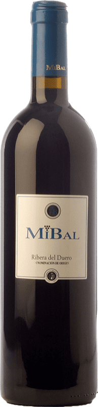 Бесплатная доставка | Красное вино Hornillos Ballesteros Mibal молодое D.O. Ribera del Duero Кастилия-Леон Испания Tempranillo — Темпранильо 75 cl