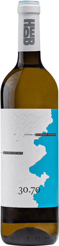 免费送货 | 白葡萄酒 Hugas de Batlle HdeB 30.70 D.O. Empordà 加泰罗尼亚 西班牙 Garnacha — 歌海娜, Moscatel — 麝香葡萄 75 cl