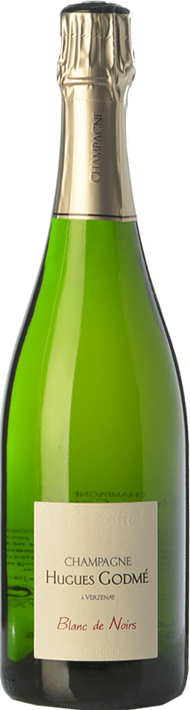 Free Shipping | White sparkling Hugues Godmé Blanc de Noirs A.O.C. Champagne Champagne France Pinot Black 75 cl