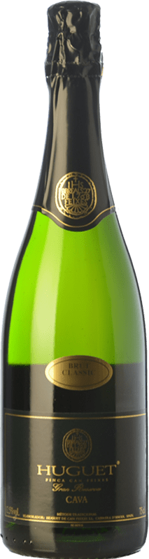 24,95 € Envoi gratuit | Blanc mousseux Huguet de Can Feixes Clàssic Brut Grande Réserve D.O. Cava