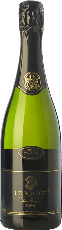 32,95 € 送料無料 | 白スパークリングワイン Huguet de Can Feixes ブルットの自然 グランド・リザーブ D.O. Cava