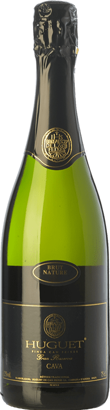 21,95 € | Spumante Bianco Huguet de Can Feixes Brut Nature Gran Riserva D.O. Cava Catalogna Spagna Pinot Nero, Macabeo, Parellada 75 cl