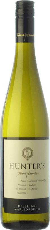 18,95 € | Vin blanc Hunter's I.G. Marlborough Marlborough Nouvelle-Zélande Riesling 75 cl