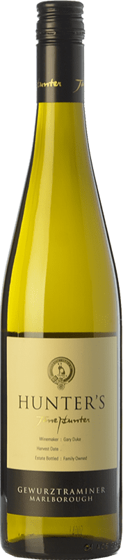 19,95 € | Vin blanc Hunter's I.G. Marlborough Marlborough Nouvelle-Zélande Gewürztraminer 75 cl
