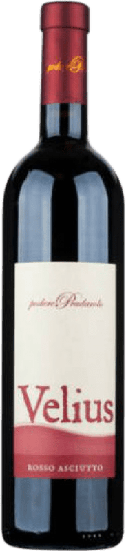 Free Shipping | Red wine Podere Pradarolo Velius Rosso Asciutto I.G. Vino da Tavola Emilia-Romagna Italy Barbera Organic 75 cl