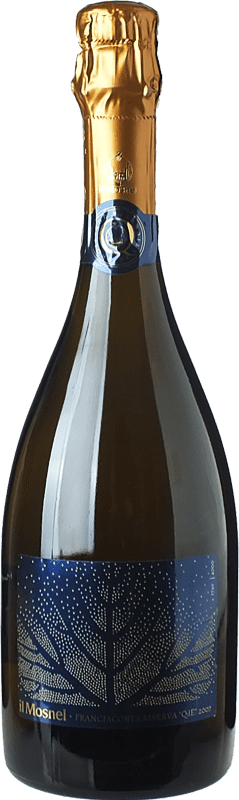 Бесплатная доставка | Белое игристое Il Mosnel QdE D.O.C.G. Franciacorta Ломбардии Италия Pinot Black, Chardonnay, Pinot White 75 cl