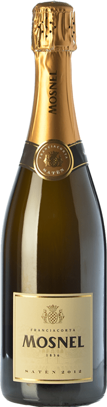 Бесплатная доставка | Белое игристое Il Mosnel Satèn D.O.C.G. Franciacorta Ломбардии Италия Chardonnay 75 cl