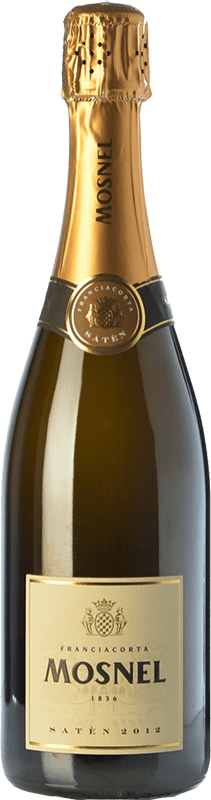 Free Shipping | White sparkling Il Mosnel Satèn D.O.C.G. Franciacorta Lombardia Italy Chardonnay Organic 75 cl