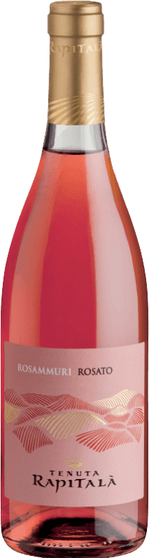 7,95 € Envío gratis | Vino rosado Rapitalà Rosammuri Rosato I.G.T. Terre Siciliane