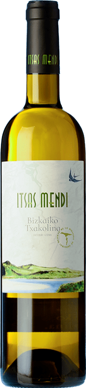 18,95 € Spedizione Gratuita | Vino Bianco Itsasmendi D.O. Bizkaiko Txakolina