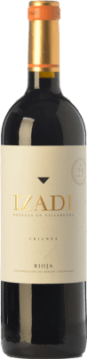 5,95 € | Rotwein Izadi Crianza — Kurze Fassreifung D.O.Ca. Rioja La Rioja Spanien Tempranillo Halbflasche 37 cl