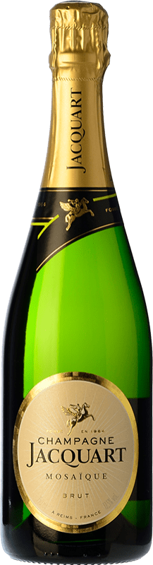 Envio grátis | Espumante branco Jacquart Mosaïque Brut A.O.C. Champagne Champagne França Pinot Preto, Chardonnay, Pinot Meunier 75 cl