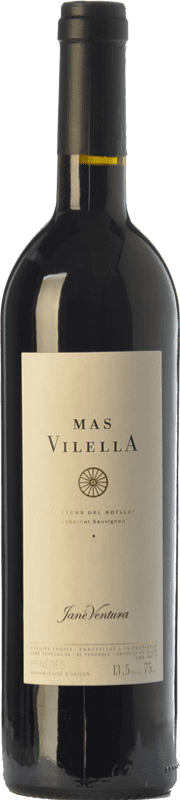 23,95 € | Red wine Jané Ventura Mas Vilella Aged D.O. Penedès Catalonia Spain Cabernet Sauvignon Bottle 75 cl