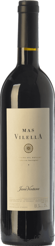 22,95 € | Red wine Jané Ventura Mas Vilella Crianza D.O. Penedès Catalonia Spain Cabernet Sauvignon Bottle 75 cl