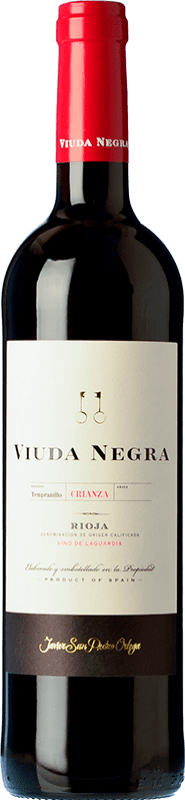 11,95 € | Red wine San Pedro Ortega Viuda Negra Crianza D.O.Ca. Rioja The Rioja Spain Tempranillo Bottle 75 cl