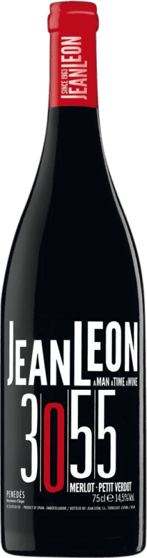11,95 € | Vino rosso Jean Leon 3055 Giovane D.O. Penedès Catalogna Spagna Merlot, Petit Verdot 75 cl
