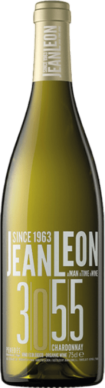 17,95 € 免费送货 | 白葡萄酒 Jean Leon 3055 Crianza — 陈酿 D.O. Penedès Eco — 生态 有机 天然