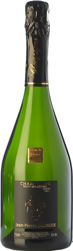 Бесплатная доставка | Белое игристое вино Jean Pierre Launois A.O.C. Champagne шампанское Франция Chardonnay — Шардоне 75 cl