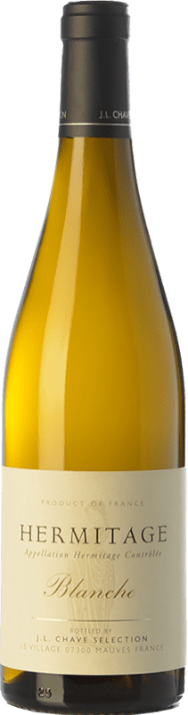 71,95 € | White wine Domaine Jean-Louis Chave Blanc Blanche Crianza A.O.C. Hermitage Rhône France Roussanne, Marsanne Bottle 75 cl