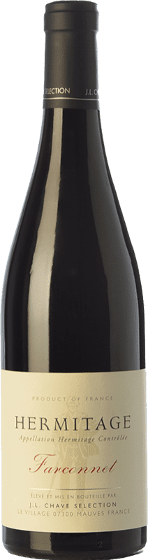 81,95 € | Red wine Jean-Louis Chave Farconnet Aged A.O.C. Hermitage Rhône France Syrah 75 cl
