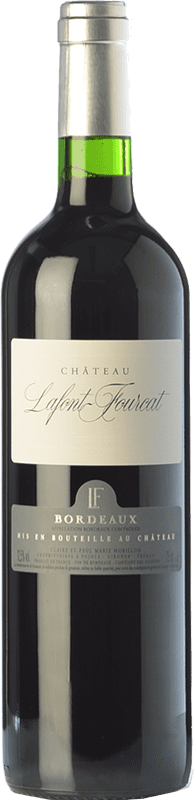 Бесплатная доставка | Красное вино Jean-Luc Thunevin Château Lafont Fourcat молодое A.O.C. Bordeaux Бордо Франция Merlot — Мерло, Cabernet Sauvignon — Каберне Совиньон, Malbec — Мальбек 75 cl