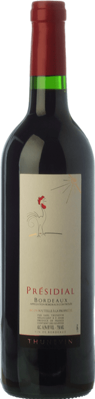 7,95 € | Vino blanco Jean-Luc Thunevin Presidial Le Coq Blanc A.O.C. Bordeaux Burdeos Francia Sauvignon Blanca, Sémillon, Muscadelle, Sauvignon Gris 75 cl