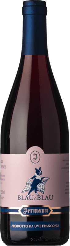 18,95 € Free Shipping | Red wine Jermann Blau & Blau I.G.T. Friuli-Venezia Giulia Friuli-Venezia Giulia Italy Pinot Black, Blaufrankisch Bottle 75 cl