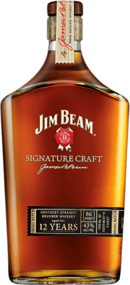 Whisky Bourbon Jim Beam Signature Craft 12 Anos 70 cl