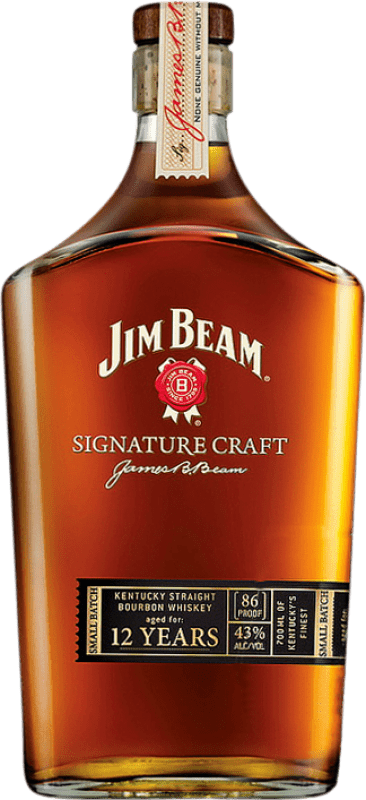 23,95 € | ウイスキー バーボン Jim Beam Signature Craft ケンタッキー州 アメリカ 12 年 70 cl