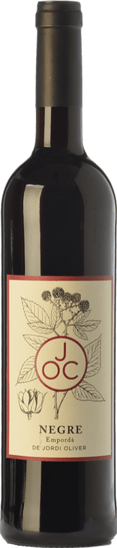 10,95 € Free Shipping | Red wine JOC Negre Joven D.O. Empordà Catalonia Spain Syrah, Grenache, Cabernet Sauvignon, Cabernet Franc Bottle 75 cl