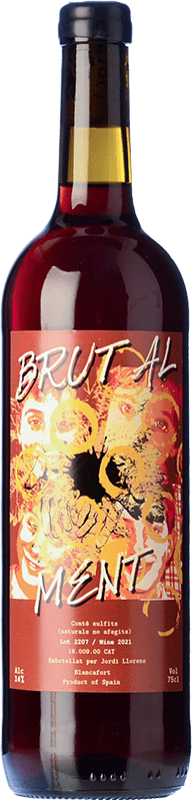 22,95 € | Красное вино Jordi Llorens Brutal Молодой Испания Syrah, Grenache, Cabernet Sauvignon, Macabeo 75 cl
