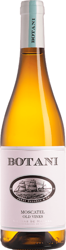 15,95 € | Vin blanc Jorge Ordóñez Botani D.O. Sierras de Málaga Andalousie Espagne Muscat d'Alexandrie 75 cl