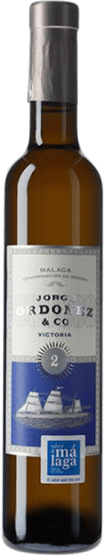 31,95 € 免费送货 | 甜酒 Jorge Ordóñez Nº 2 Victoria D.O. Sierras de Málaga 半瓶 37 cl