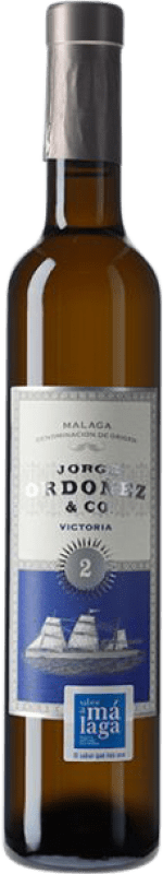 26,95 € Free Shipping | Sweet wine Jorge Ordóñez Nº 2 Victoria D.O. Sierras de Málaga Half Bottle 37 cl