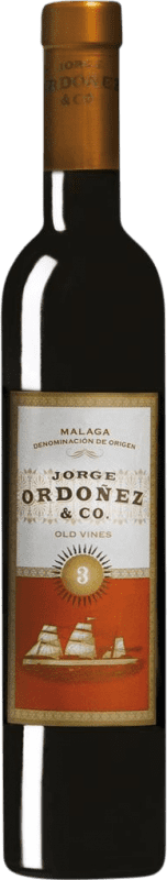 Free Shipping | Sweet wine Jorge Ordóñez Nº 3 Viñas Viejas D.O. Sierras de Málaga Andalusia Spain Muscat Half Bottle 37 cl