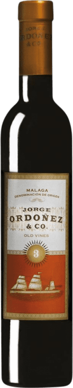 Free Shipping | Sweet wine Jorge Ordóñez Nº 3 Viñas Viejas D.O. Sierras de Málaga Andalusia Spain Muscat of Alexandria Half Bottle 37 cl