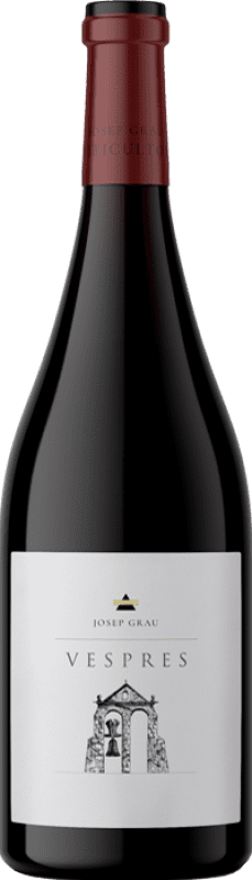 19,95 € | Red wine Josep Grau Vespres Young D.O. Montsant Catalonia Spain Merlot, Grenache Bottle 75 cl