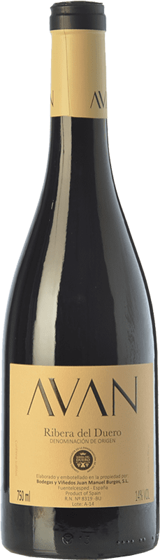 19,95 € 送料無料 | 赤ワイン Juan Manuel Burgos Avan Crianza — クリアンサ D.O. Ribera del Duero