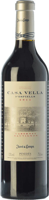 15,95 € | Red wine Juvé y Camps Casa Vella d'Espiells Aged D.O. Penedès Catalonia Spain Cabernet Sauvignon Magnum Bottle 1,5 L