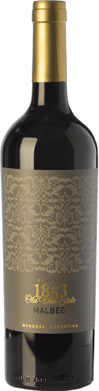 12,95 € | Red wine Kauzo 1853 Reserve Reserva I.G. Valle de Uco Uco Valley Argentina Malbec Bottle 75 cl