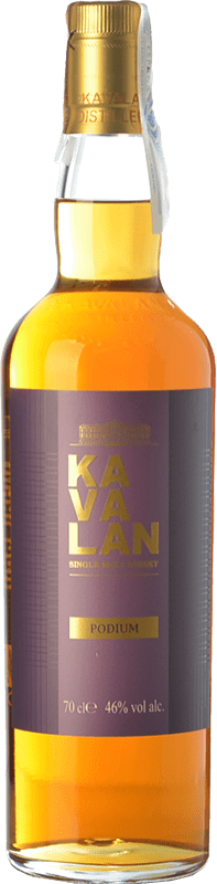 66,95 € Envío gratis | Whisky Single Malt Kavalan Podium